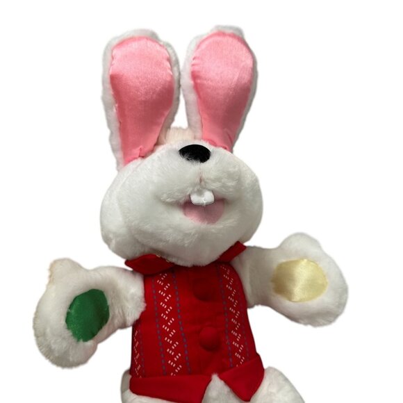 Easter Bunny Plush Toy 14" New VIDEO Peter Cottontail Funny - Picture 5 of 5
